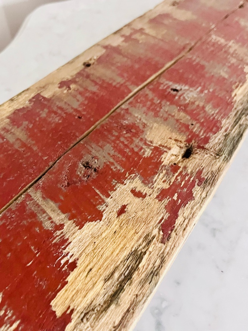 Rustic Barn Wood Raised Tray Serving Decor Display Candle Vanity Plank Handmade - Picture 6 of 11